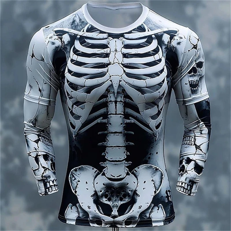 Men'S Fashion T Shirts - Camisetas masculinas de manga comprida com