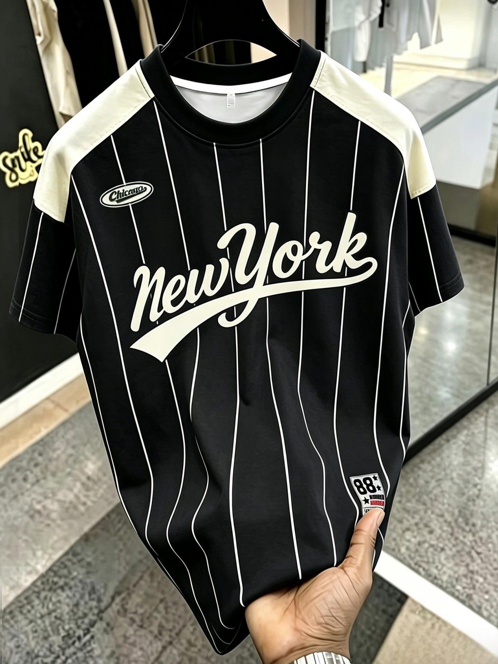 Men'S Fashion New York - Nova camiseta de treino masculina para