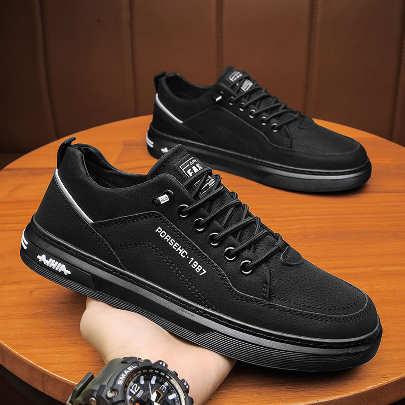 Mens Fashion Trainers - 2026 novos homens de couro macio