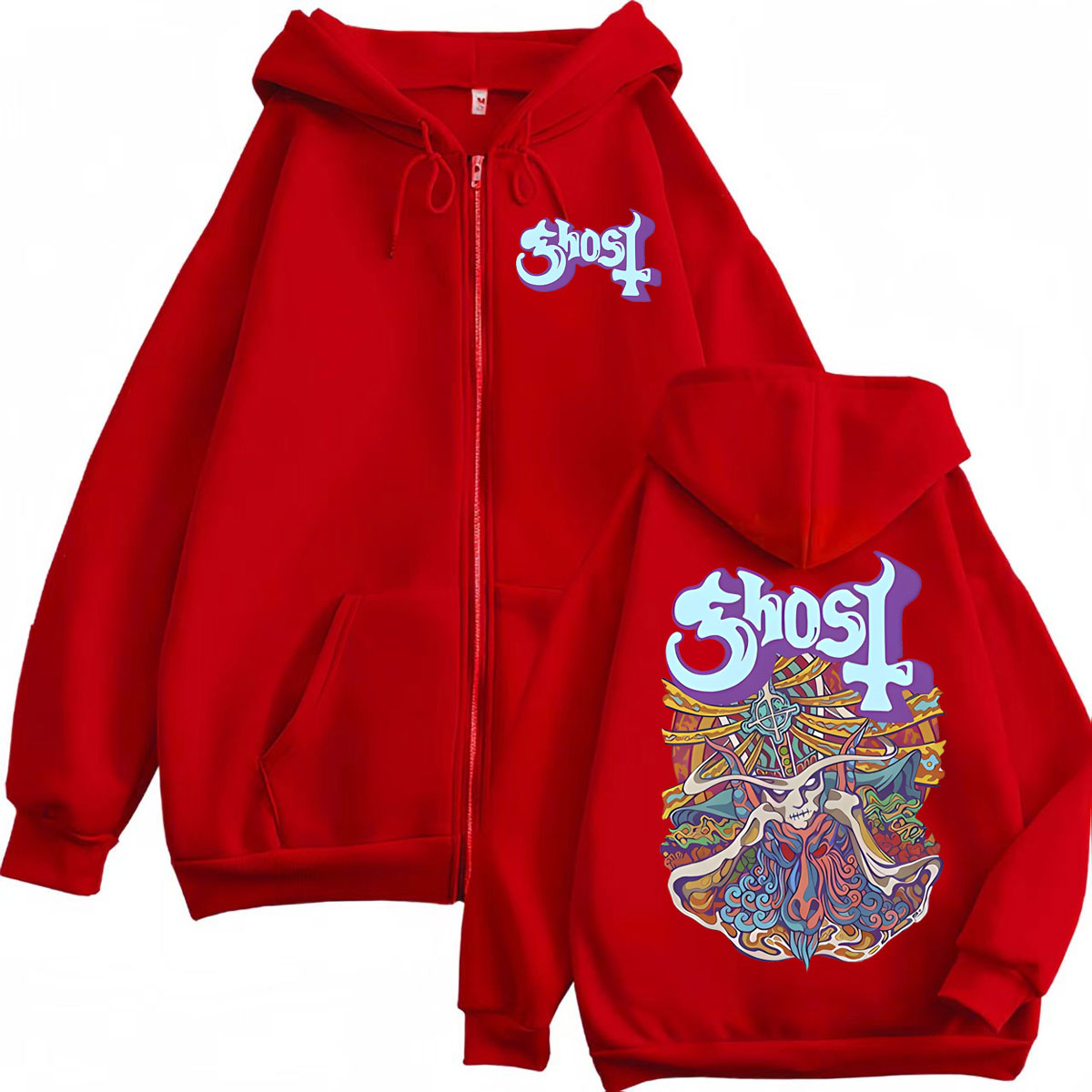 Moletons com zíper com estampa - Mens Fashion Zip Up Hoodies avaliação e preço