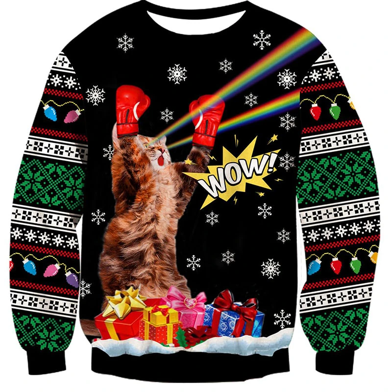 Camisola de Natal engraçada co - Mens Fashion Clothes avaliação e preço