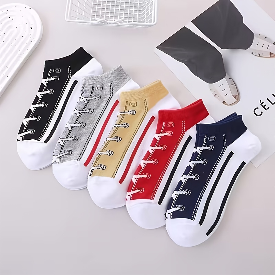 5 Pares de Meias Invisíveis de - Socks Ankle Men avaliação e preço