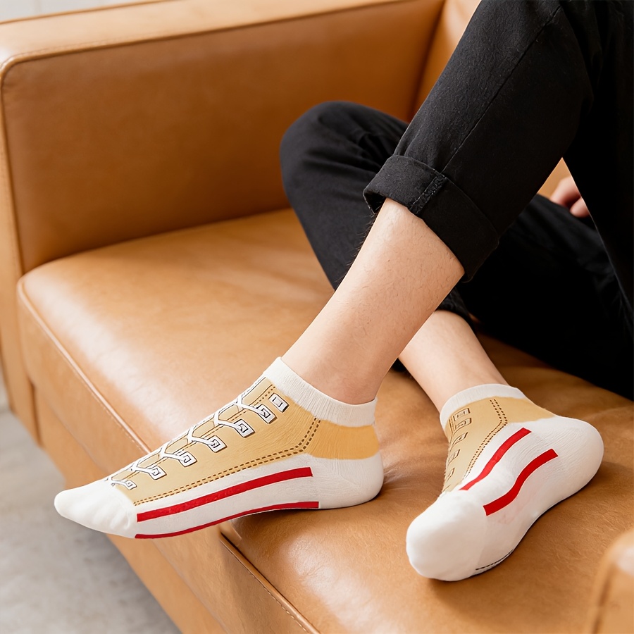 5 Pares de Meias Invisíveis de - Socks Ankle Men avaliação e preço