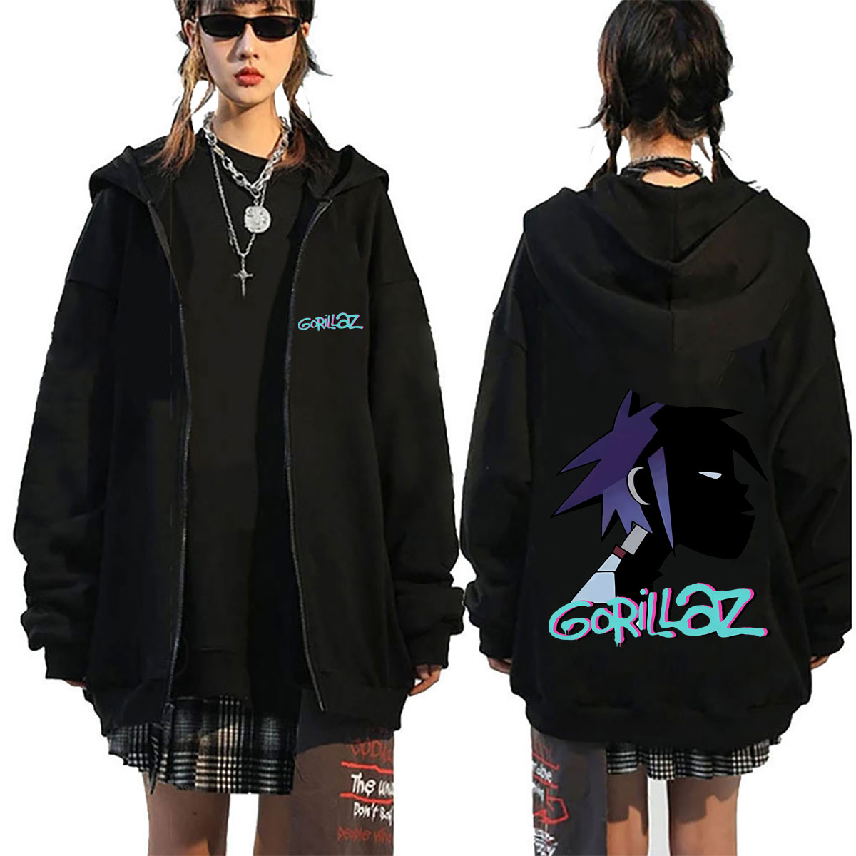 Moletom com zíper e estampa do - Mens Fashion Zip Up Hoodies avaliação e preço
