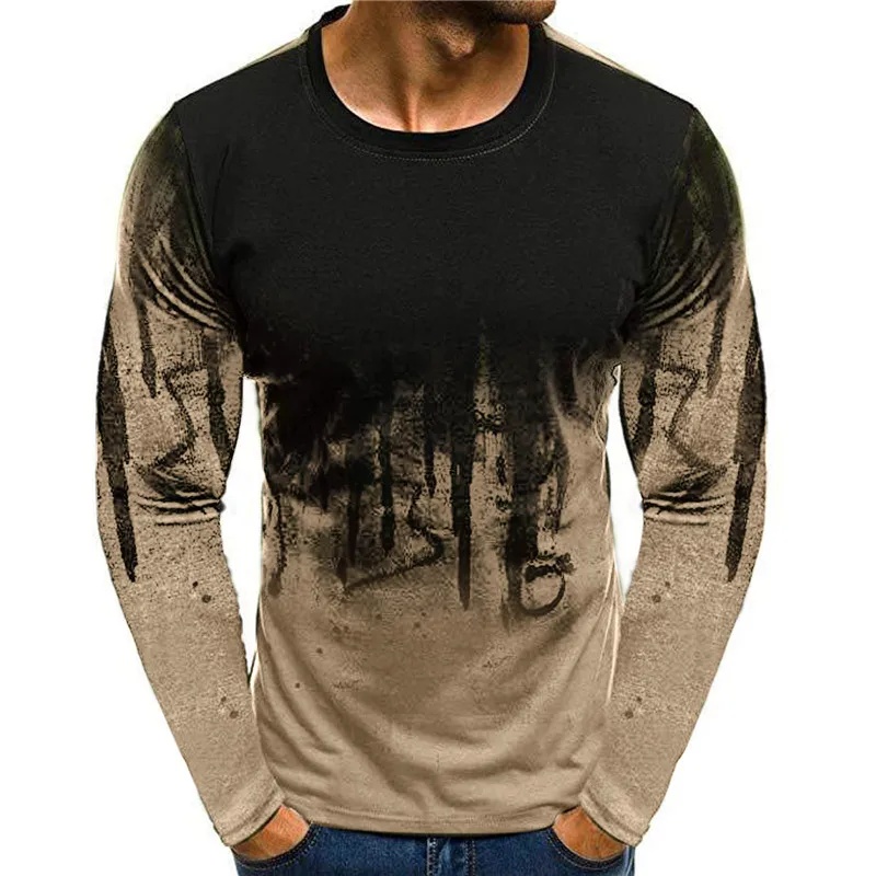 Camiseta Masculina com Estampa - Men'S Fashion T Shirts avaliação e preço