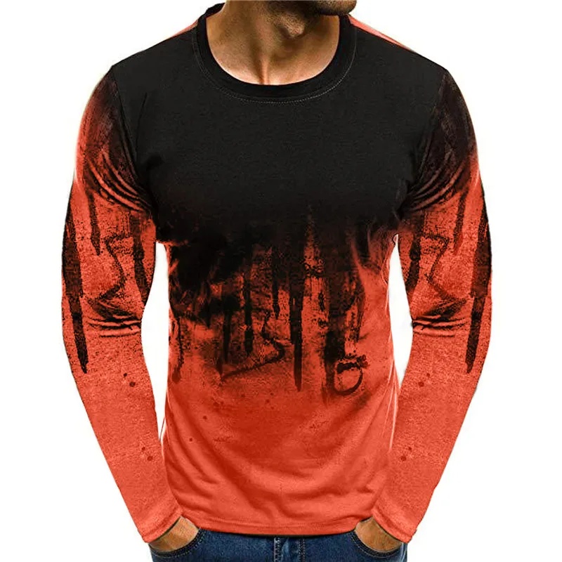 Camiseta Masculina com Estampa - Men'S Fashion T Shirts avaliação e preço