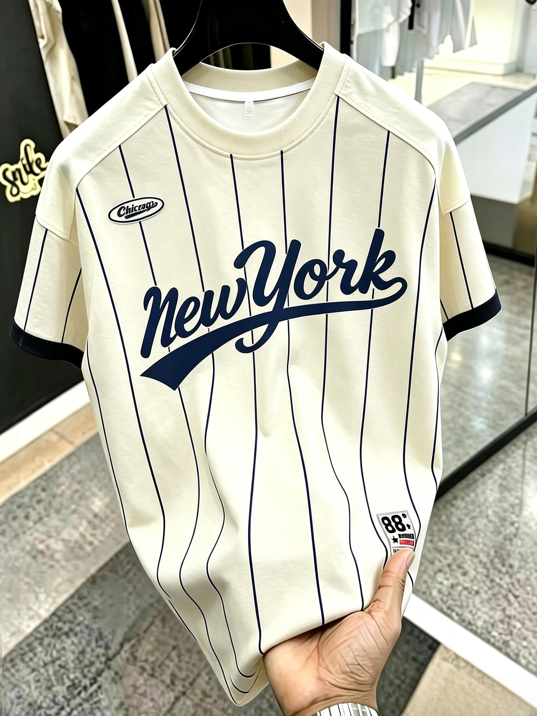 Nova camiseta de treino mascul - Men'S Fashion New York avaliação e preço