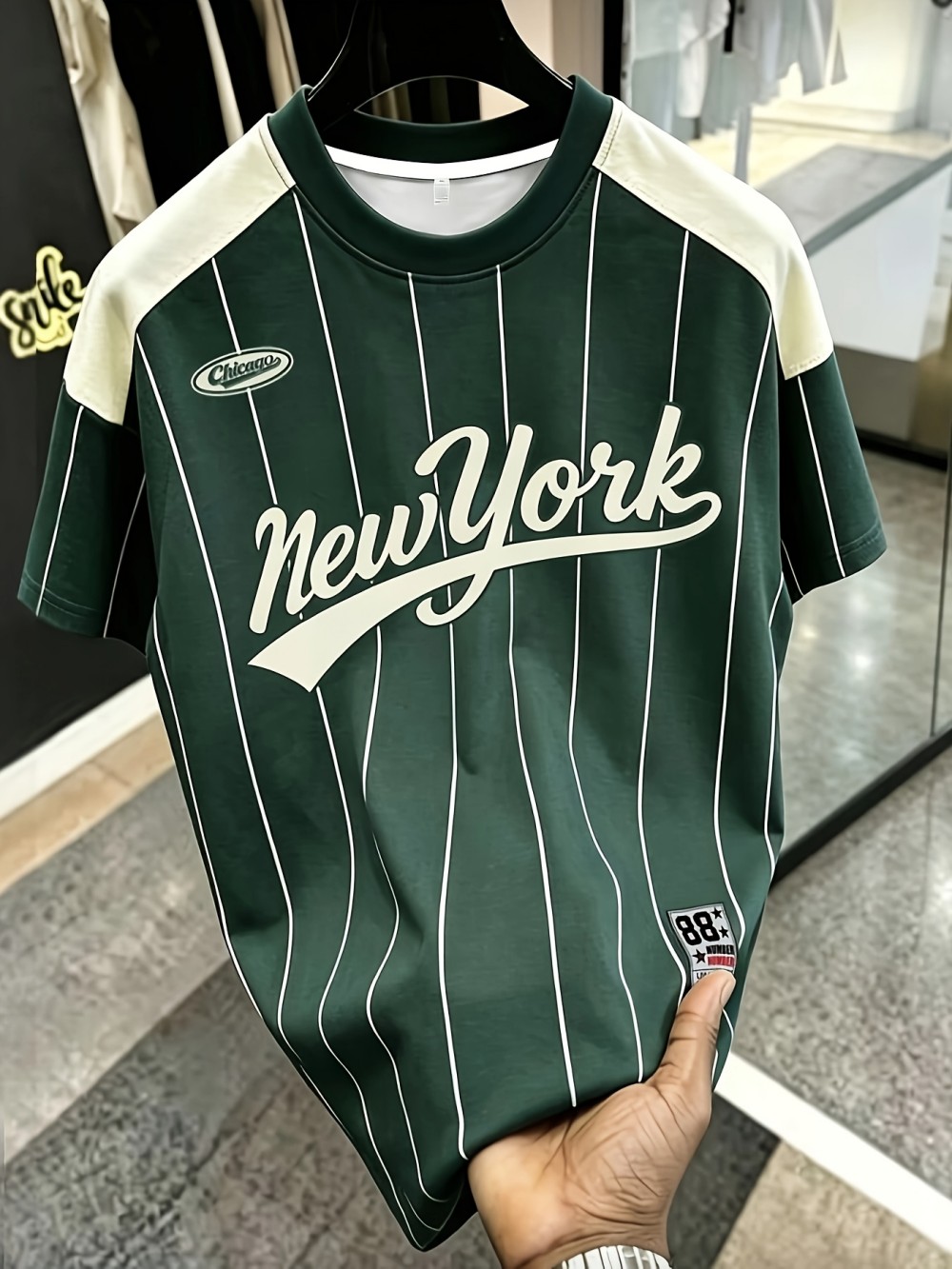 Nova camiseta de treino mascul - Men'S Fashion New York avaliação e preço