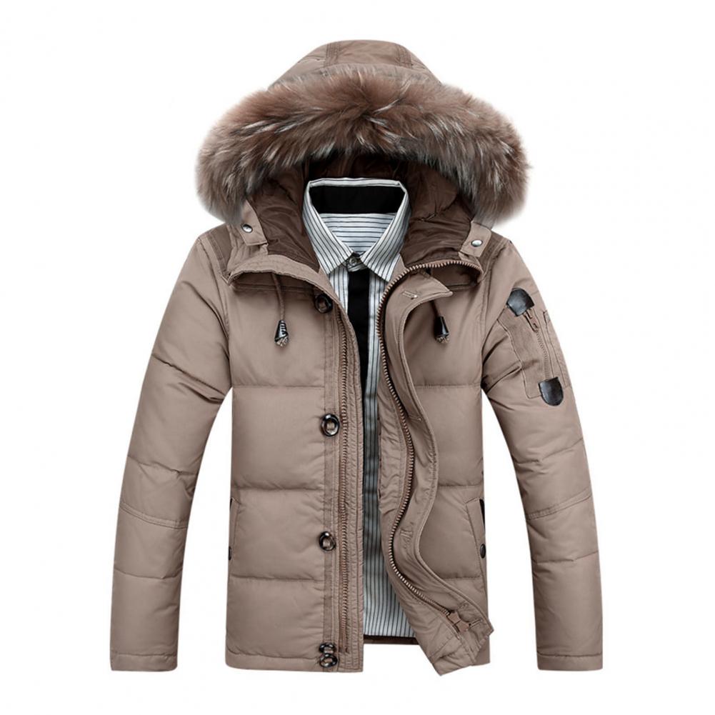 Jaqueta Masculina Casual Corta - Men'S Fashion With Hat avaliação e preço