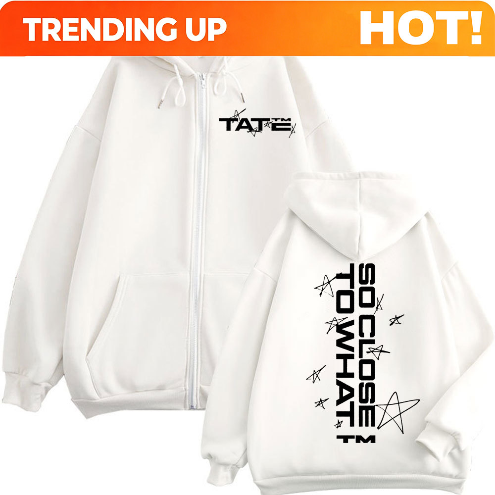 Tate McRae So Close To What Pr - Mens Fashion Zip Up Hoodies avaliação e preço