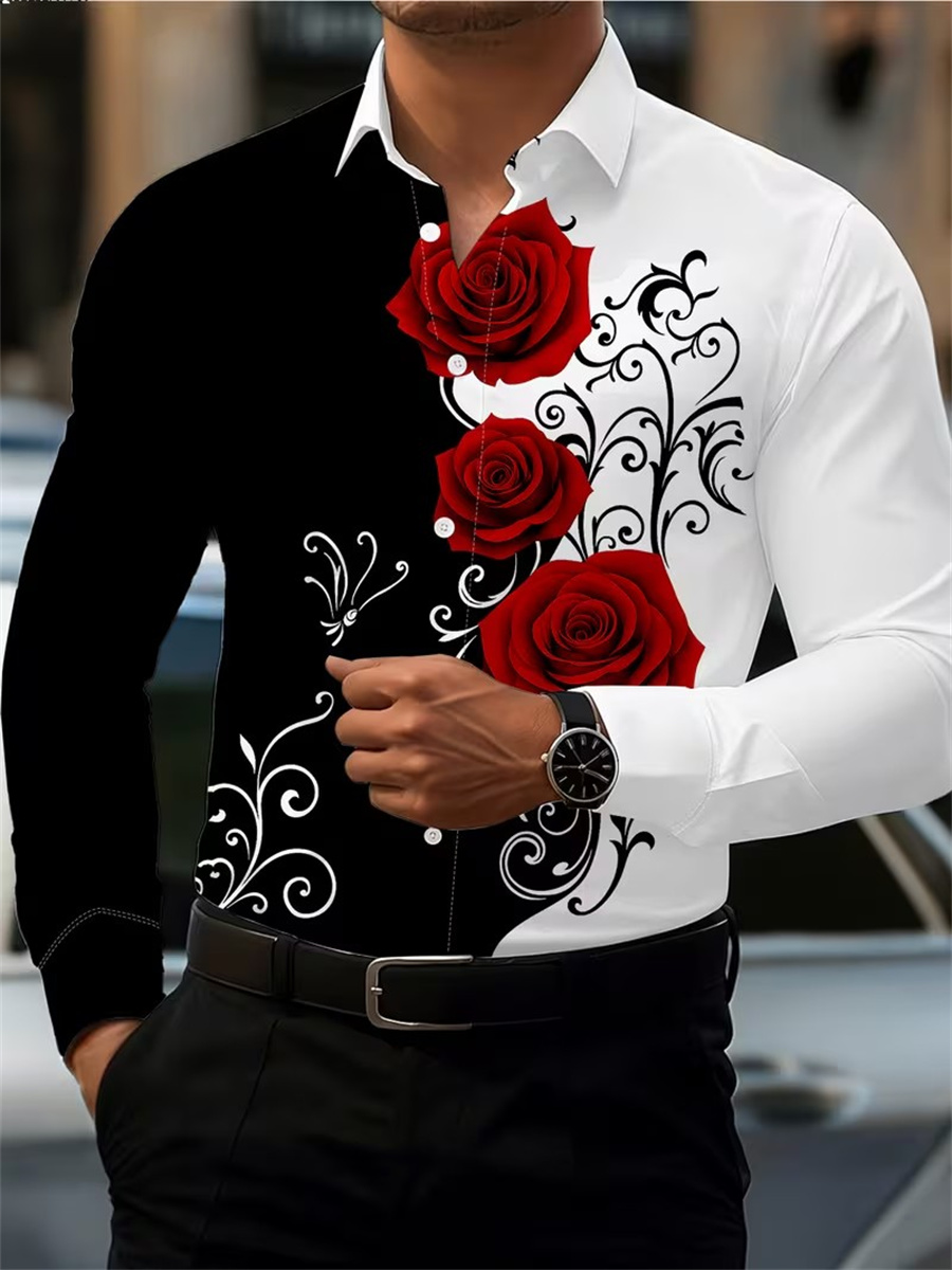 Camisa Masculina de Manga Long - Mens Fashion Summer avaliação e preço