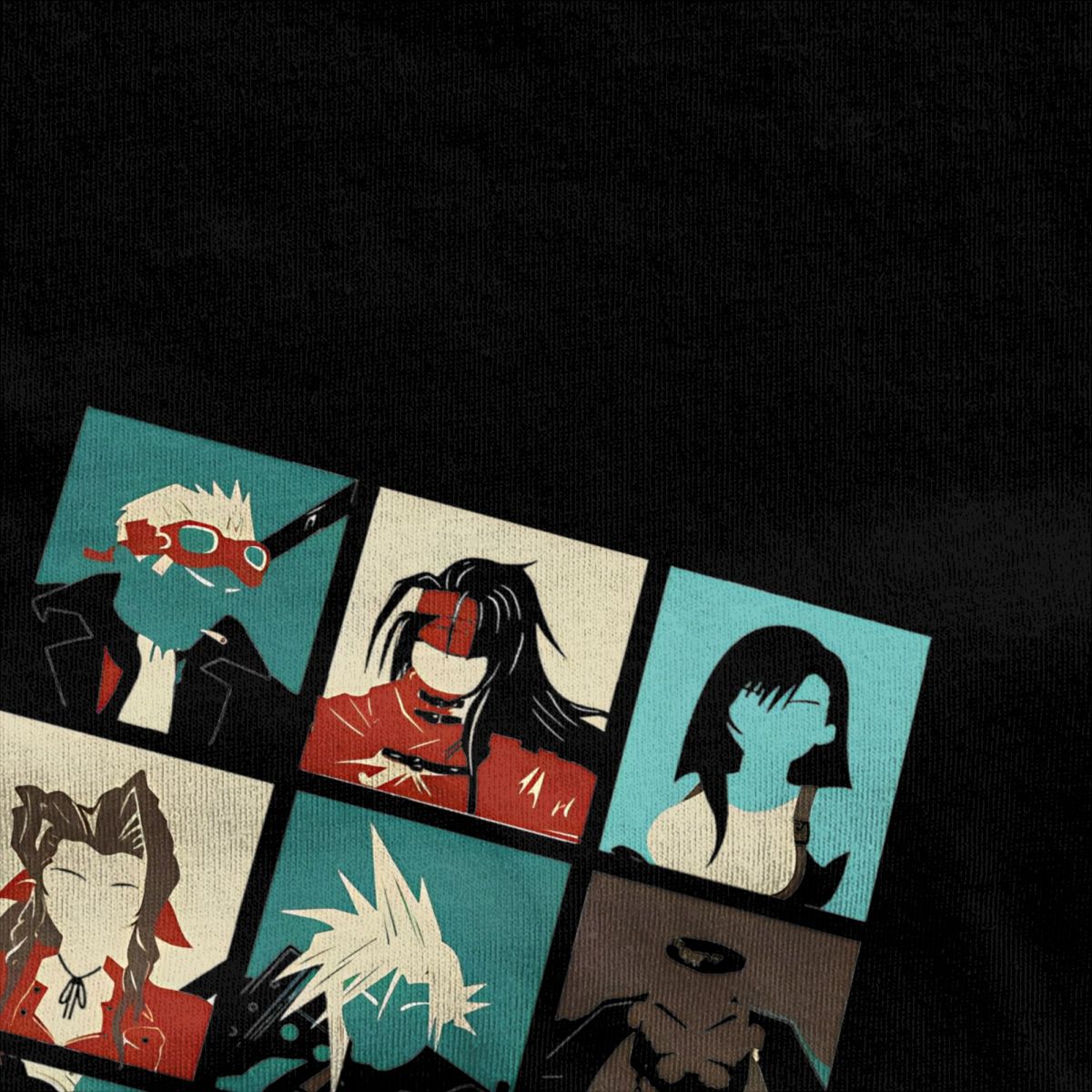 Men's Fantasy Final 7 Retro Co - Poster Men Fashion avaliação e preço