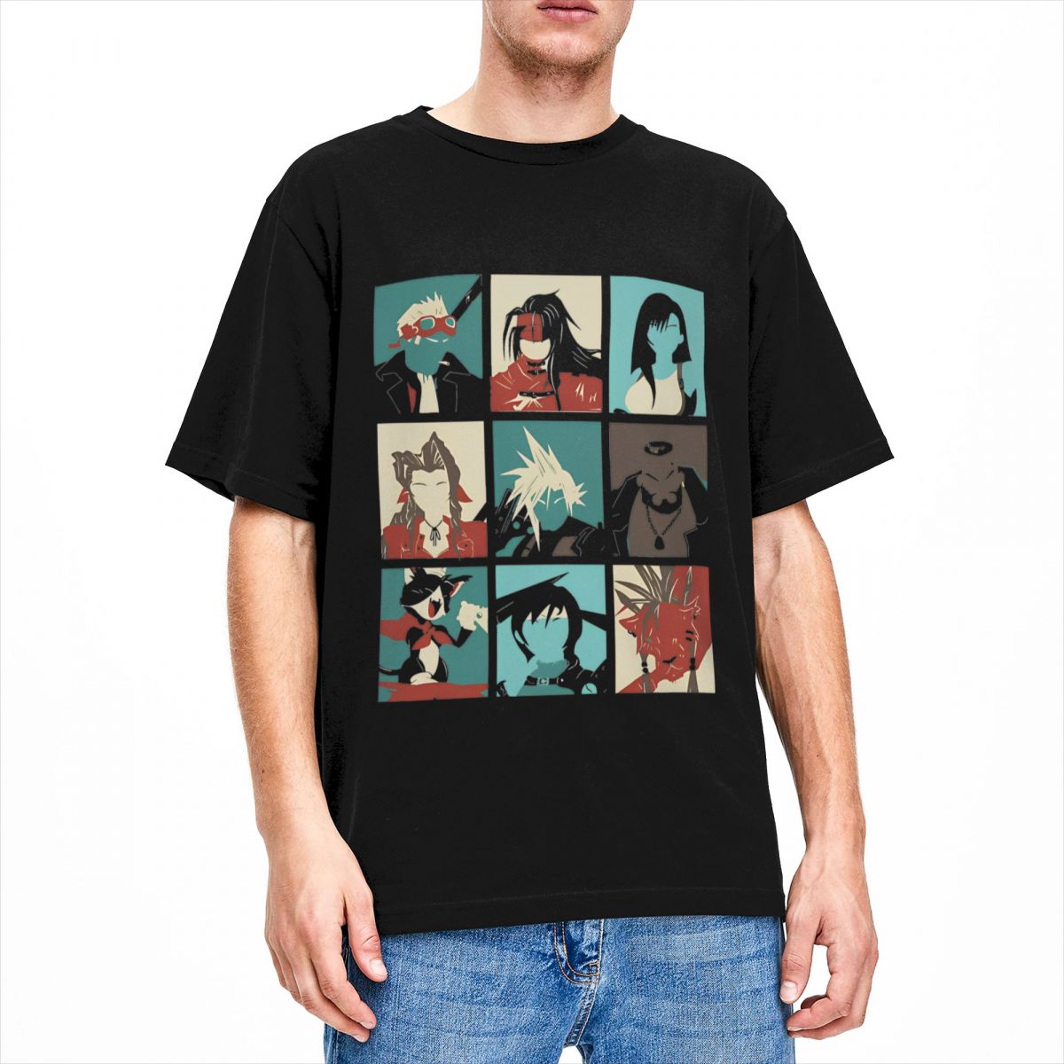Men's Fantasy Final 7 Retro Co - Poster Men Fashion avaliação e preço