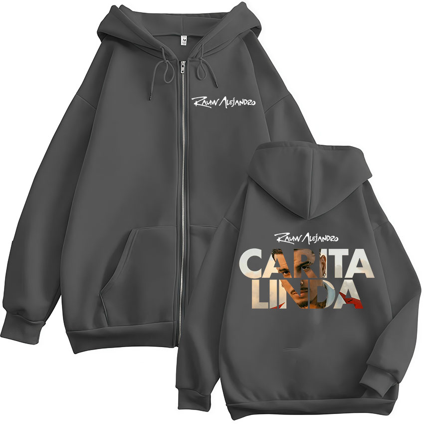 Rauw Alejandro Carita Linda 20 - Mens Fashion Zip Up Hoodies avaliação e preço