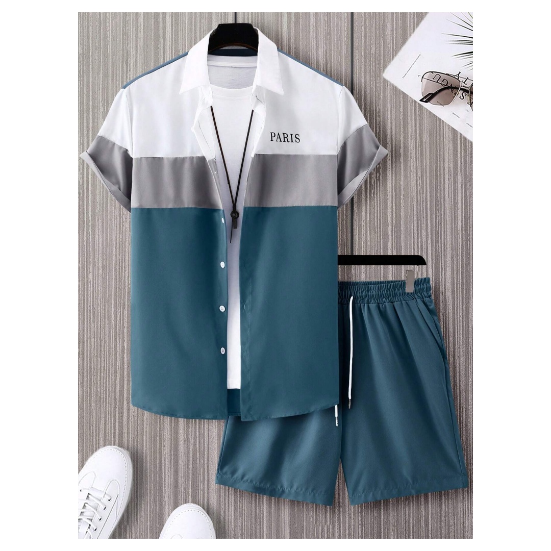 Conjunto Masculino de Moda Azu - Mens Fashion Clothes avaliação e preço